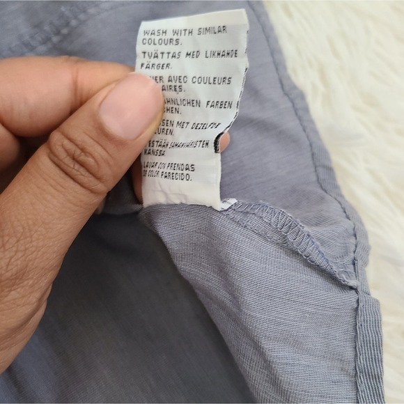 H&M Conwell Short Sleeve Button Down Dress Shirt Size S - Picture 4 of 11